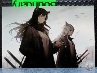 大陸限定同人グッズ アークナイツ公式絵師 「幻像黒兎先生 」 (混色