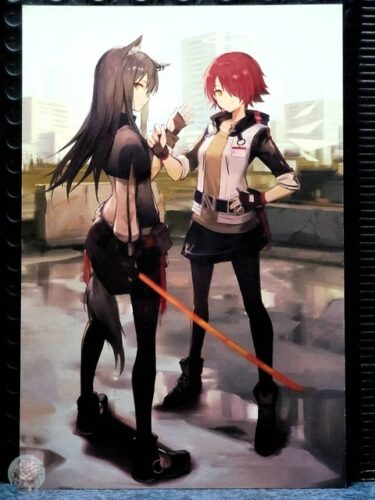 大陸限定同人グッズ アークナイツ公式絵師 「幻像黒兎先生