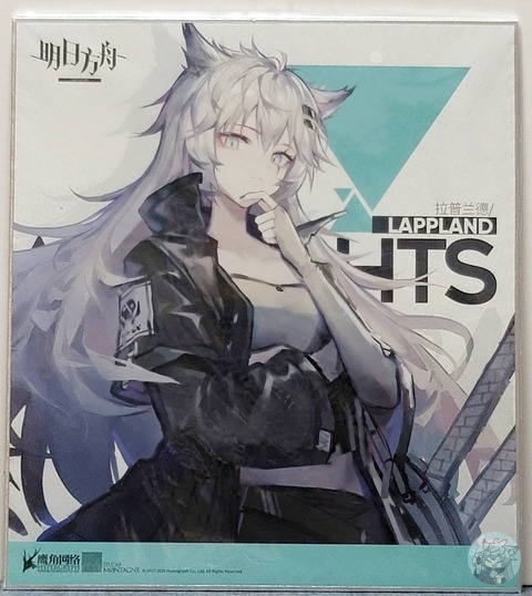 大陸限定同人グッズ 「幻像黒兎先生」 書き下ろし大色紙(24×27cm