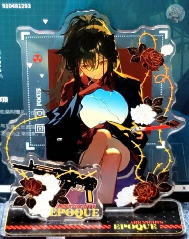 アークナイツ ❦コラボ　レユニオン 　アクリルスタンド　全種B 大陸限定公式グッズ 2022年アークナイツカフェ 「レユニオンカフェ