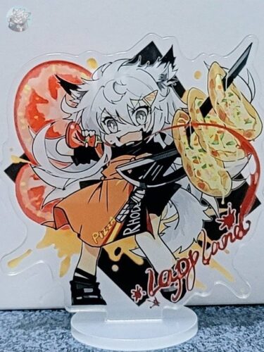 大陸限定同人グッズ 「ラップランド」 アクリルスタンド(8×10cm) (ピザ