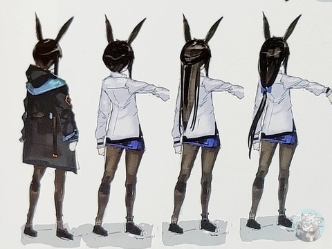 大陸限定公式グッズ アークナイツ設定資料集 「初期ボツ設定アーミヤ