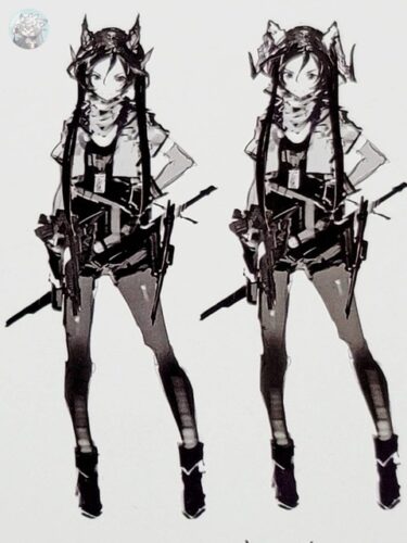 大陸限定公式グッズ 「アークナイツ 美術設定集vol.1」 BSW(ブラック