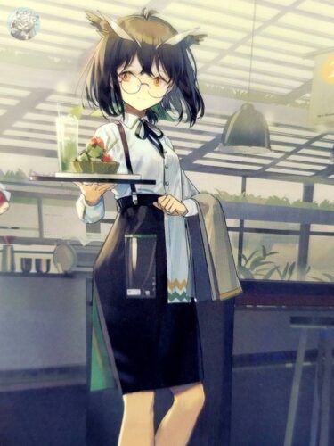 日本限定公式グッズ アークナイツ展「記憶回廊」 A4クリアファイル