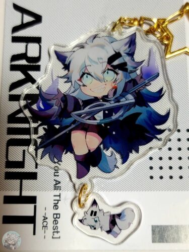 アークナイツ ラップランド テキサス 同人 アクリルスタンド 缶バッジ