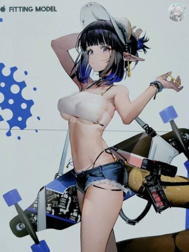 大陸限定同人グッズ 「Liduke先生」 SUM.1202 水着イラスト集24P(24