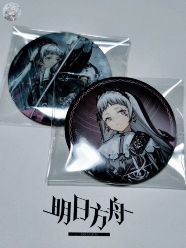 大陸公式グッズ 缶バッジ(6cm) 「アイリーニ」昇進前ver.&昇進後ver