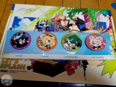 アークナイツヴィレッジヴァンガード コラボ アクリルバッジ 6種セット アークナイツヴィレッジヴァンガード コラボ アクリルバッジ 6種