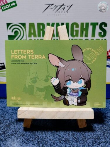 大陸限定同人グッズ 「min先生」 アークナイツポストカード