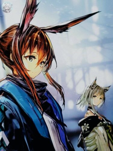 大陸限定同人グッズ アークナイツ公式絵師 「幻像黒兎先生 」 (混色