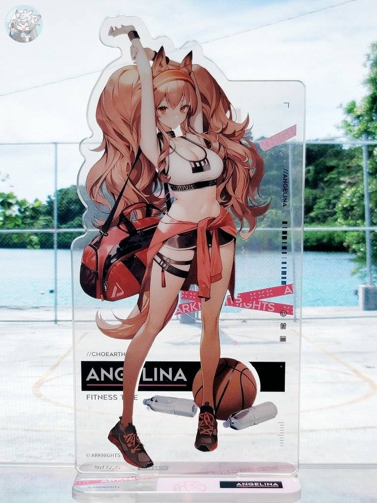 大陸限定公式グッズ アクリルスタンド(8.5×17.5cm) トレーニングタイム