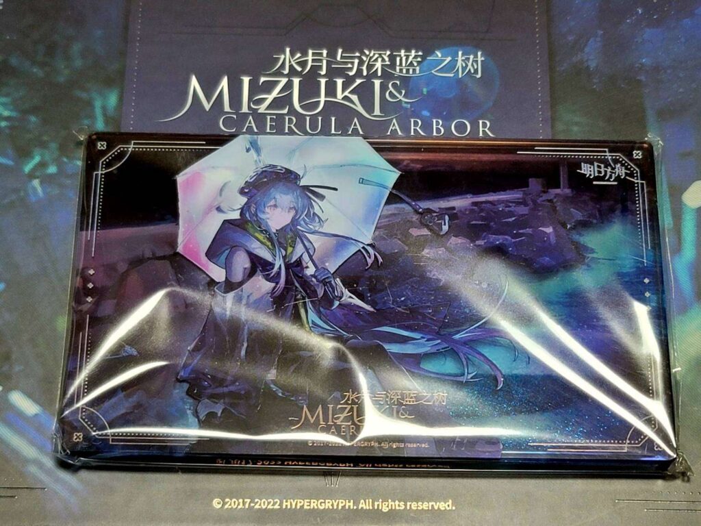 アークナイツ公式絵師 「Namie先生」大陸限定公式グッズ 深藍追憶