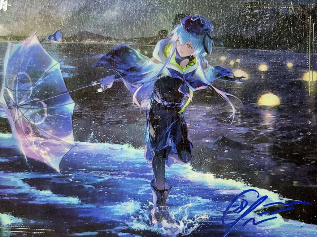 アークナイツ公式絵師 「Namie先生」大陸限定公式グッズ 深藍追憶