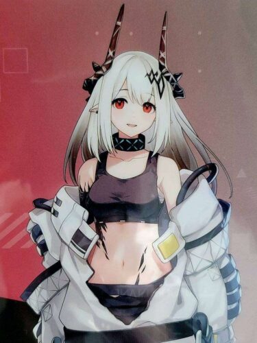 日本限定公式グッズ アークナイツ展「記憶回廊」 A4クリア