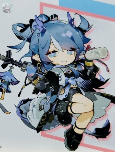 大陸限定同人グッズ 「幻象黒兎先生」 イラストカードセット