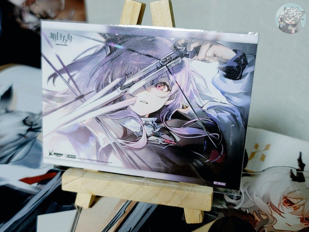 アークナイツ大陸限定公式グッズ 購入特典ポストカード(非売品