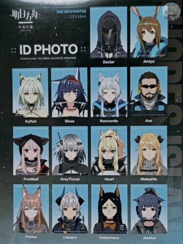 大陸限定公式グッズ(非売品) アークナイツTVアニメ「冬隠帰路」ID