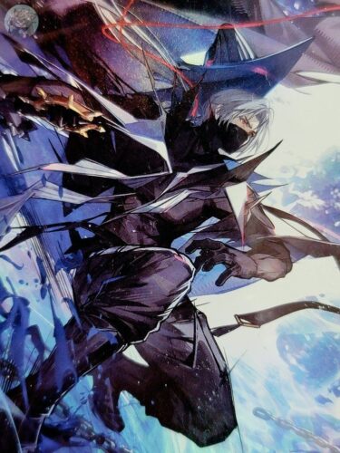 大陸限定公式グッズ 色紙(15×21cm) 「ウルピアヌス」昇進後ver. 星6オペレーター(前衛) CV 小野大輔 絵師 Skade